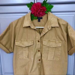 J CREW BUSH SHIRT SIZE 4
